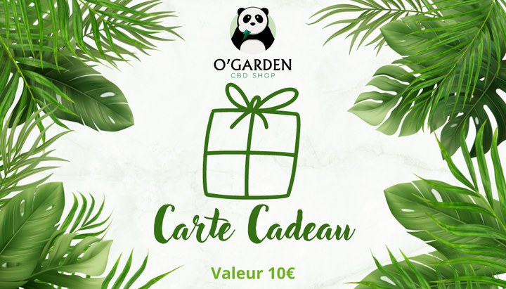 Carte cadeau O'garden