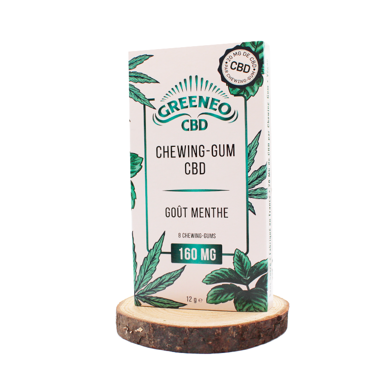 Chewing gum Greeneo menthe
