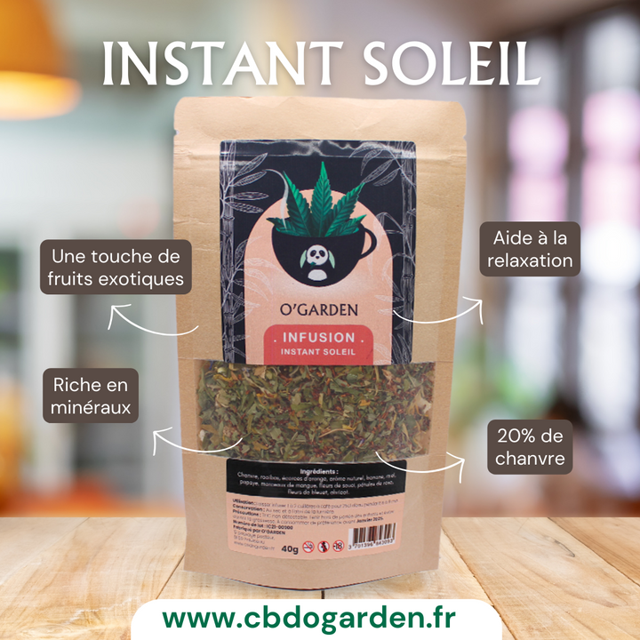 Infusion Instant Soleil cbd O’garden