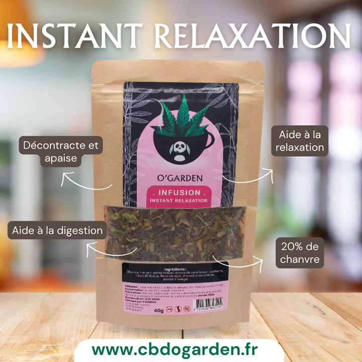 Infusion Instant Relaxation cbd O’garden